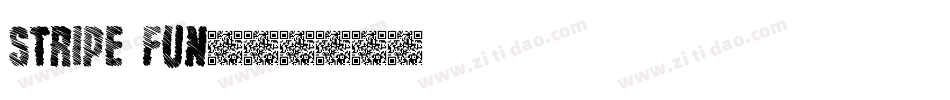 Stripe Fun字体转换